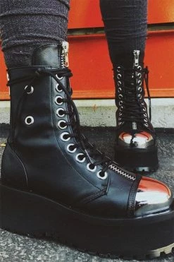 Demonia Golgoth Platform Boots [GraveDigger-10] -AKUMU INK shop htyjtyt