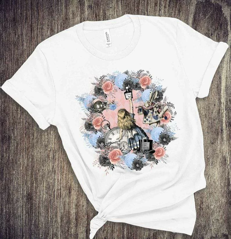 Gallery Serpentine Alice In Wonderland Drink Me T-shirt 6 Gallery Serpentine Alice In Wonderland Drink Me T-shirt - Image 4