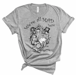 Gallery Serpentine Alice In Wonderland "We're All Mad Here" T-shirt -AKUMU INK shop il 794xN.3232203709 po58