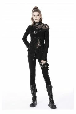 DARK IN LOVE RIP To Shreds Fishnet Top -AKUMU INK shop jhjjghf