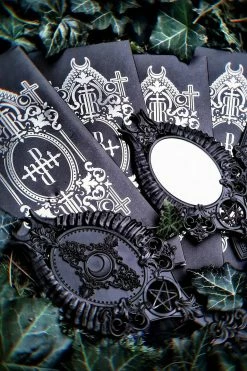 RESTYLE Horns Hand Mirror -AKUMU INK shop jkjacdfs