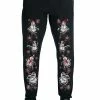 VampireFreaks Heavy Metal Snowmen Joggers -AKUMU INK shop joggers front snowmen