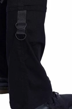 POIZEN INDUSTRIES Kahlo Pants -AKUMU INK shop kahlo pants black chemical black 3