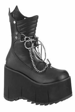Demonia Metal Torture Platform Boots [KERA-130]
