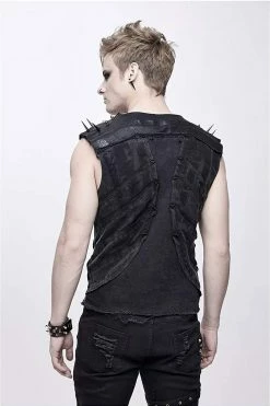 DEVIL FASHION Death Squad Street Punk Top -AKUMU INK shop kldjshfdsfsdfgdgs