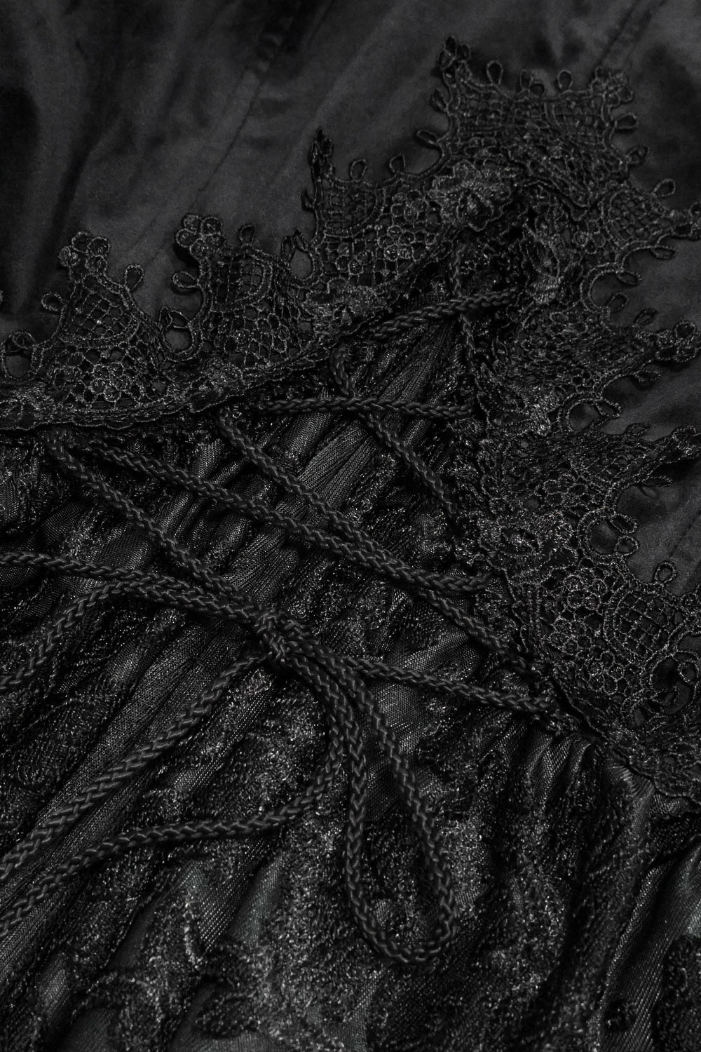 DEVIL FASHION Witcheress Floral Lace Tailcoat 14 DEVIL FASHION Witcheress Floral Lace Tailcoat - Image 12