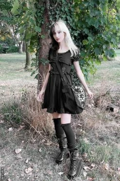 VampireFreaks Alice In Wonderland Clock Bag [Multiple Styles Available] -AKUMU INK shop larissa