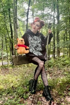 VampireFreaks Winnie The Pooh's Bloody Honey Hoodie [Zipper Or Pullover]