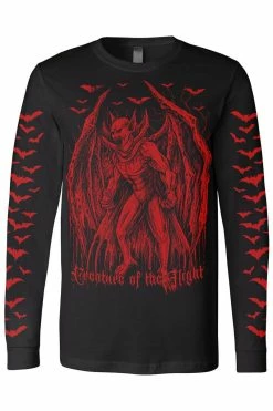 VampireFreaks Creature Of The Night Tee [Multiple Styles Available] -AKUMU INK shop longsleeve tshirt f63f6e7b ea17 445b b8d5 86e7fd401b36