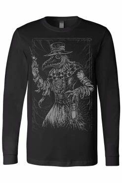VampireFreaks Black Death Doctor Tee [Multiple Styles Available] -AKUMU INK shop longsleeve tshirt resize 3ab8b7d4 9f2b 45c6 abb2 85c77a16af48
