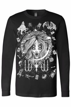 VampireFreaks Fortune Teller Tee [Multiple Styles Available] -AKUMU INK shop longsleeve tshirt resize 7572995a 51d2 403f b9d1 3c972b19fc73