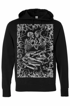 VampireFreaks Love Never Dies Hoodie [Zipper Or Pullover] -AKUMU INK shop love never diespullover hoodie resize