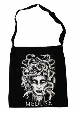 VampireFreaks Shoulder Sling Zipper Tote Bag 21 VampireFreaks Shoulder Sling Zipper Tote Bag -AKUMU INK shop medusa dbc9b97c dbee 43af a08e 7a8144001444