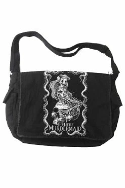 VampireFreaks Little Murdermaid Bag [Multiple Styles Available] -AKUMU INK shop messenger bag aaf8e12e 7353 414e ba76 b76e219038c1