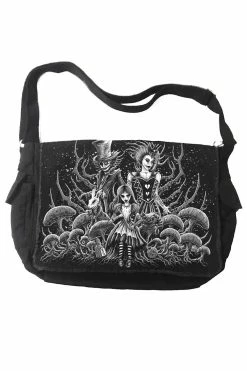 VampireFreaks Malice In Wonderland Bag [Multiple Styles Available] -AKUMU INK shop messenger bag resize 2946ca98 a29a 40f5 9fe5 60f92a1c339e