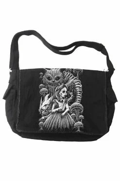 VampireFreaks Alice In Murderland Bag [Multiple Styles Available] -AKUMU INK shop messenger bag resize baf07352 bb2a 4278 a508 54bc15d45fde