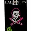 Rock Rebel Michael Myers Bloody Knives Enamel Pin [Glows In The Dark!] -AKUMU INK shop mike meyers