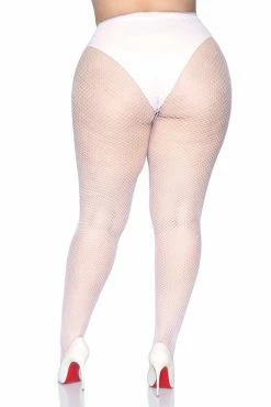 LEG AVENUE Fishnet Tights [Plus Size] -AKUMU INK shop okaspdocvfd