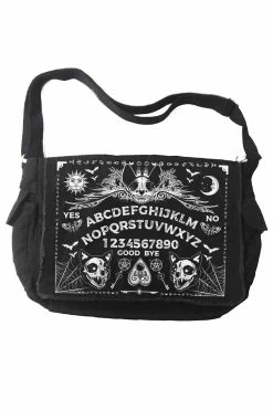 VampireFreaks Purranormal Spirit Board Messenger Bag -AKUMU INK shop ouija board messenger bagcopy