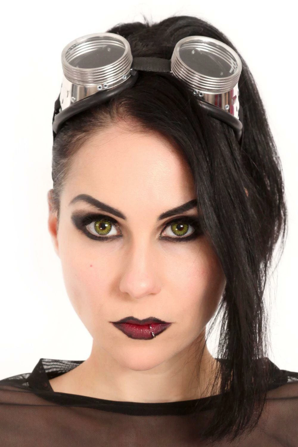 VampireFreaks Cyber Steampunk Goggles - Clear Lens 3 VampireFreaks Cyber Steampunk Goggles - Clear Lens