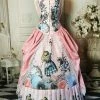 Gallery Serpentine Alice In Wonderland Pink Victorian Corset Gown 2 Gallery Serpentine Alice In Wonderland Pink Victorian Corset Gown -AKUMU INK shop pinkalicefront