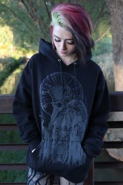 VampireFreaks Plague Doctor Hoodie [Zipper Or Pullover] -AKUMU INK shop plagiuedotocsa