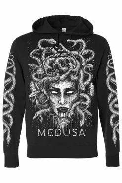 VampireFreaks Medusa Hoodie [Zipper Or Pullover] -AKUMU INK shop pullover hoodie 1800x1800 1132563e 55e9 4801 822a 474792a887a0