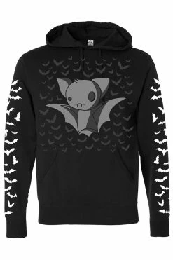 VampireFreaks Baby Bat Hoodie [Zipper Or Pullover] -AKUMU INK shop pullover hoodie 2b2a5cc8 0317 41d8 8a20 6386d7a56fd3