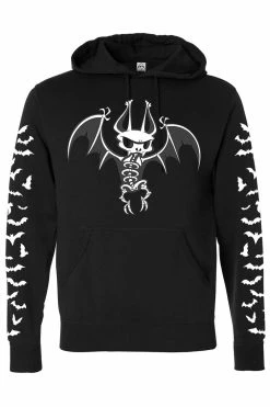 VampireFreaks Batty Bones Hoodie [Zipper Or Pullover]