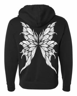 VampireFreaks Dark Fairy Hoodie [Zipper Or Pullover] -AKUMU INK shop pullover hoodie back