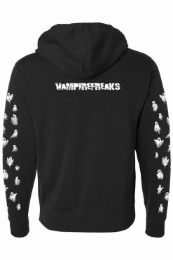 VampireFreaks Pumpkin Reaper Hoodie [Ghost Sleeves] [Zipper Or Pullover] -AKUMU INK shop pullover hoodie back vf b947fdb5 ff63 46b3 8fbd badb09713b9c