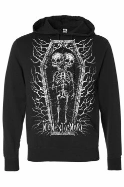 VampireFreaks Memento Mori Conjoined Skeleton Twins Hoodie [Zipper Or Pullover] -AKUMU INK shop pullover hoodie resize 7230ef36 3389 4a48 bc38 cc0303eb9725