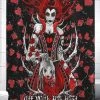 VampireFreaks Queen Of Hearts Shower Curtain 2 VampireFreaks Queen Of Hearts Shower Curtain -AKUMU INK shop queen shower curtain for site