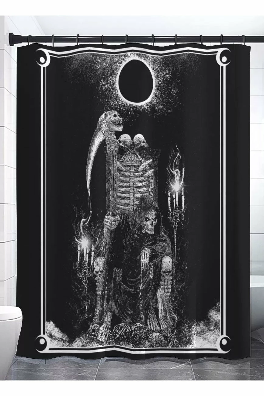 VampireFreaks Reaper's Revenge Shower Curtain 3 VampireFreaks Reaper's Revenge Shower Curtain