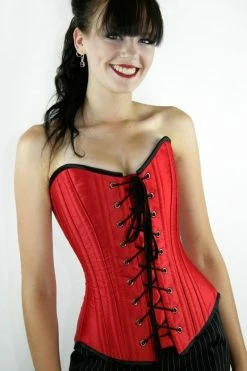 Gallery Serpentine Corsetry Scarlet Femme Fatale, Custom Sized -AKUMU INK shop red femme fatale 800x1200