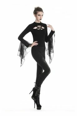 DARK IN LOVE Floral Witch Lace-Up Leggings 10 DARK IN LOVE Floral Witch Lace-Up Leggings -AKUMU INK shop rwerwer