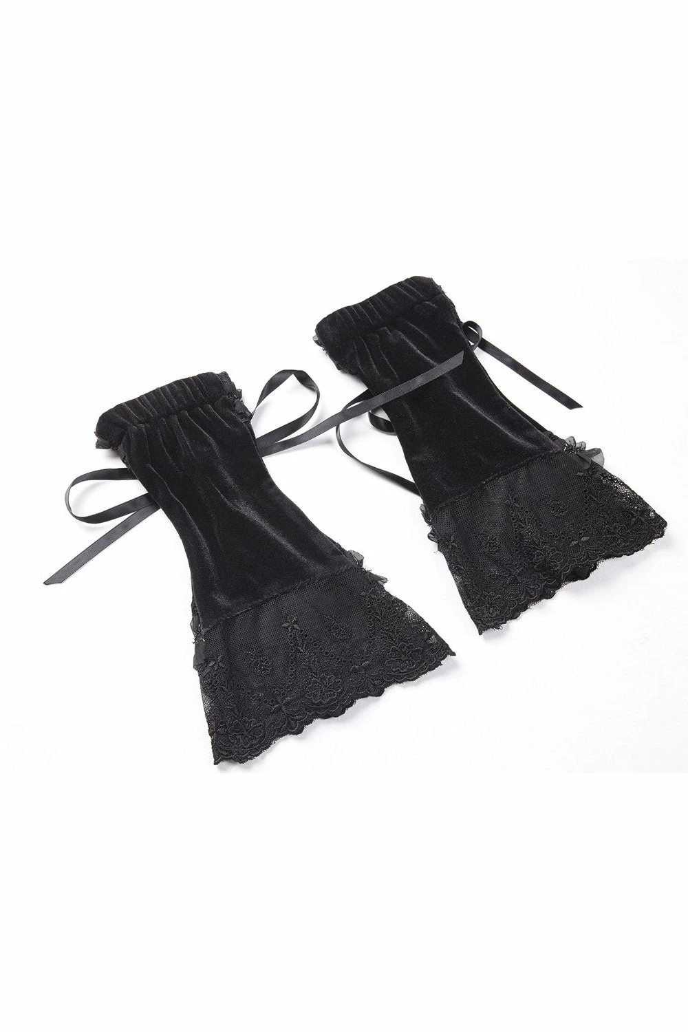 DARK IN LOVE Draculette Ruffled Gloves 4 DARK IN LOVE Draculette Ruffled Gloves - Image 2