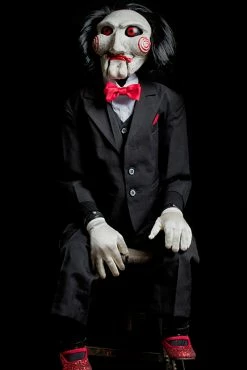 TRICK OR TREAT STUDIOS Saw Billy The Puppet 47" Lifesize Poseable Puppet Prop