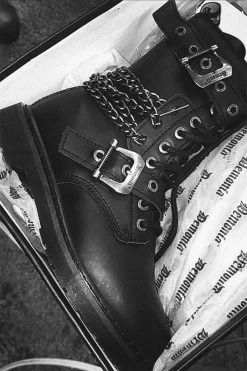 Demonia Death Row Combat Boots [Bolt-250] -AKUMU INK shop sdcasfcopy