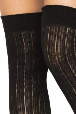 LEG AVENUE Angie Rib Knit Knee Socks -AKUMU INK shop sfeswtetgergte
