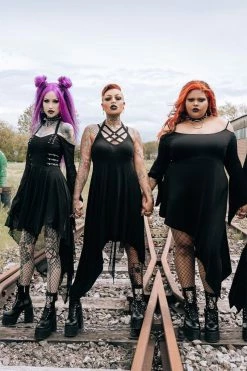 KILLSTAR Fire Dancer Dress -AKUMU INK shop sfsdfs