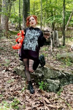 VampireFreaks Winnie The Pooh's Bloody Honey Hoodie [Zipper Or Pullover] -AKUMU INK shop sgdtd