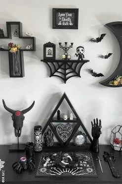 VampireFreaks Spiderweb Shelf -AKUMU INK shop shelf2drratz