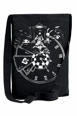 VampireFreaks Alice In Wonderland Clock Bag [Multiple Styles Available] -AKUMU INK shop shoulder tote 4a80362a f2e7 4120 b5cd 8ce0ef3997a5