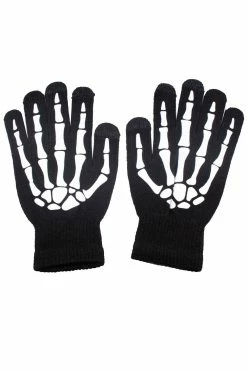 VampireFreaks Dead Fingers Skeleton Gloves [Touch Screen]