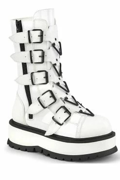 Demonia Corpse Paint Platforms [Slacker-160 Boots]