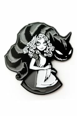 VampireFreaks Alice In Slasherland Enamel Pin