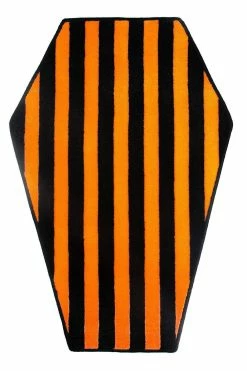 SOURPUSS Coffin Rug [Orange/Black]