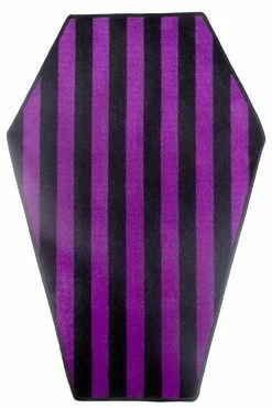 SOURPUSS Coffin Rug [Purple/Black]