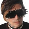 Catalyst Spiked Shield Sunglasses -AKUMU INK shop spikey sunglasses
